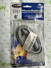Belkin 6' 1.8m Mouse/Keyboard Extension for PS/2 Mice  Keyboards