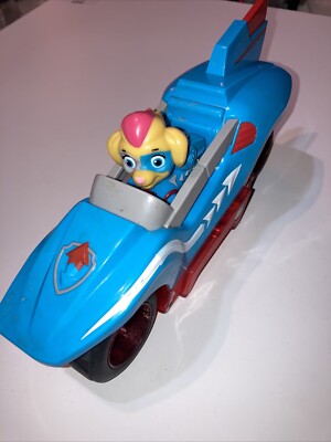 Scraps &Paw Patrol Mighty Pups Twins Power Split Vehicle One Side  ( Working)