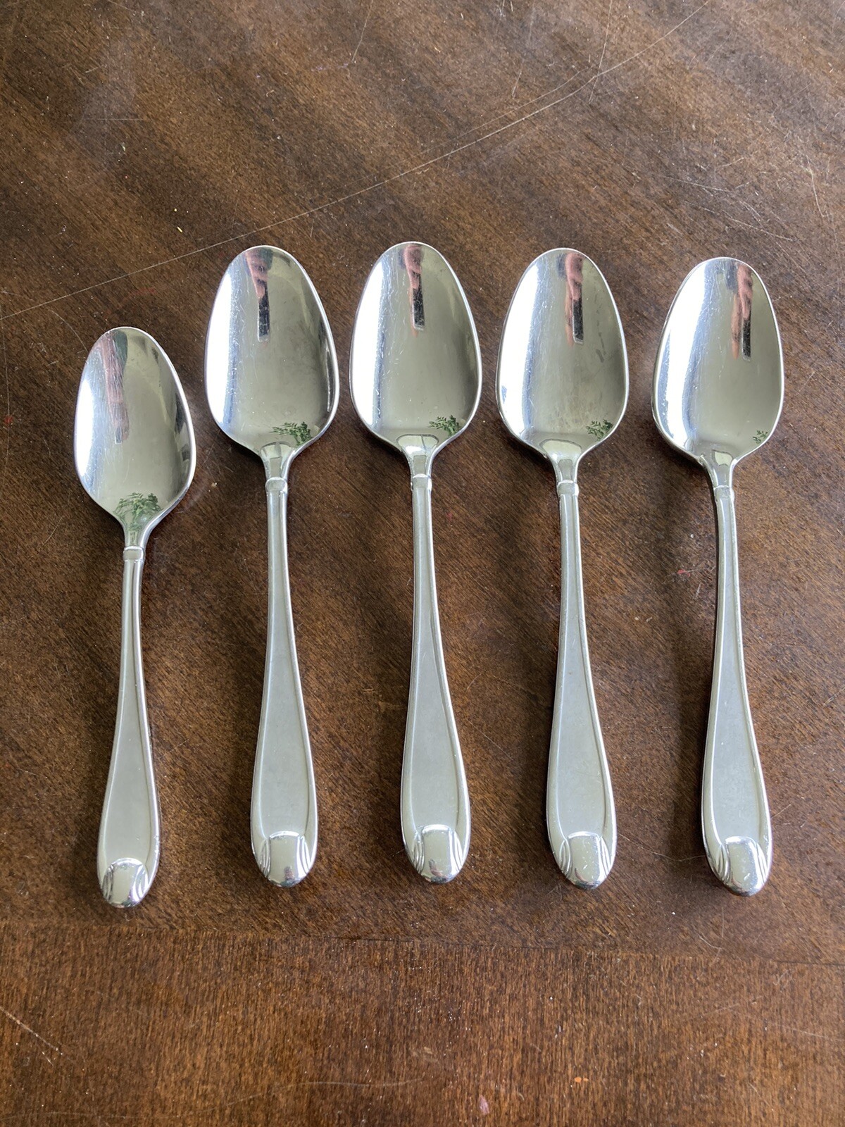 Oneida SATIN 18/10 Stainless Steel Flatware 4 Table Spoons, 1