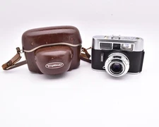 Voigtlander Vito CLR Film Camera Color Skopar f/2.8 50mm Lens Case READ (#13189)