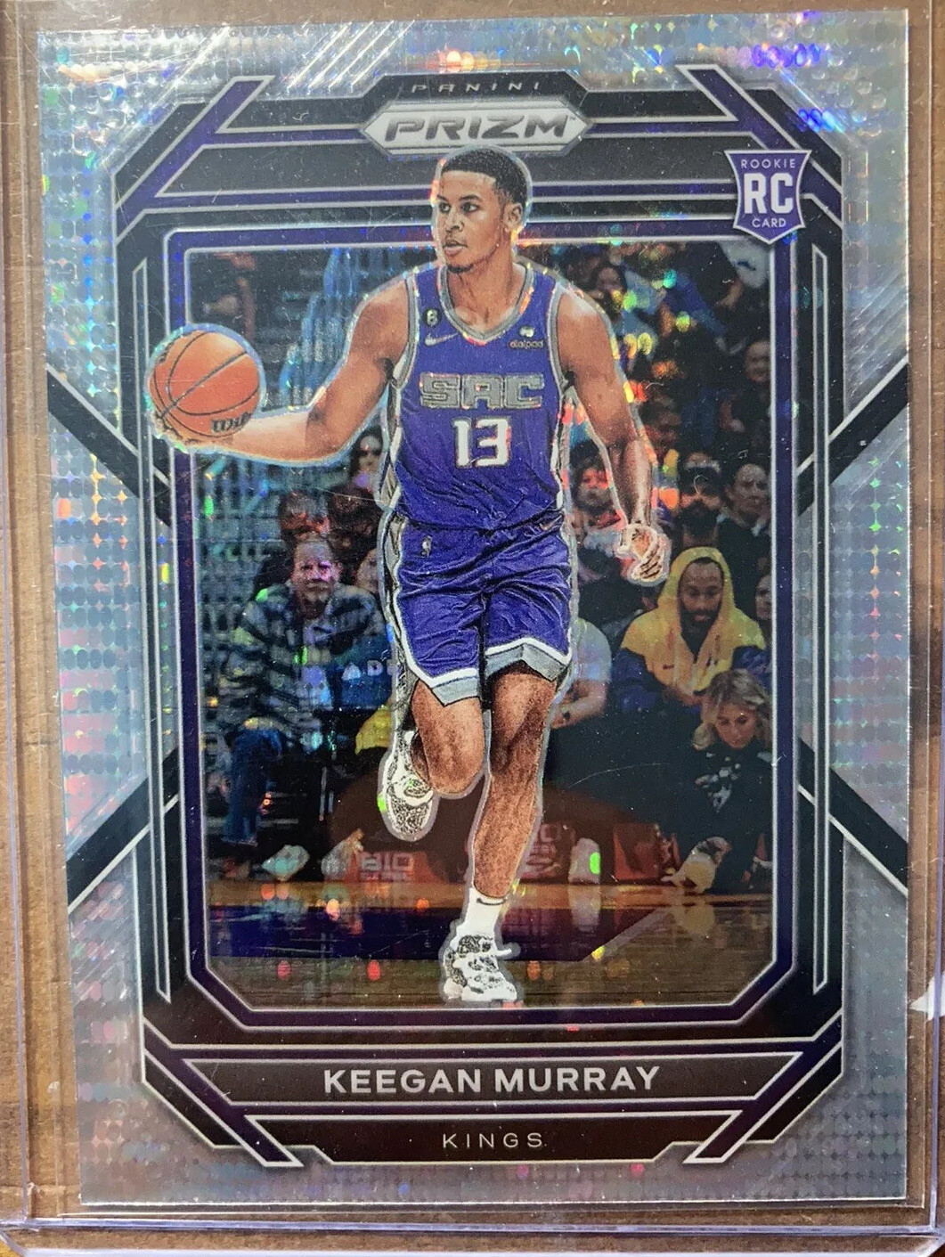 Keegan Murray 2022-23 Panini Prizm #245 Silver Pulsar Prizm Holo rookie HOT card