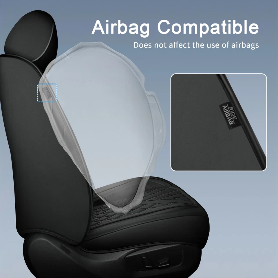 Conjunto completo de capas de assento de carro couro ecológico protetor almofada para SUZUKI Kizashi 2010-2013 - Imagem 4 de 4