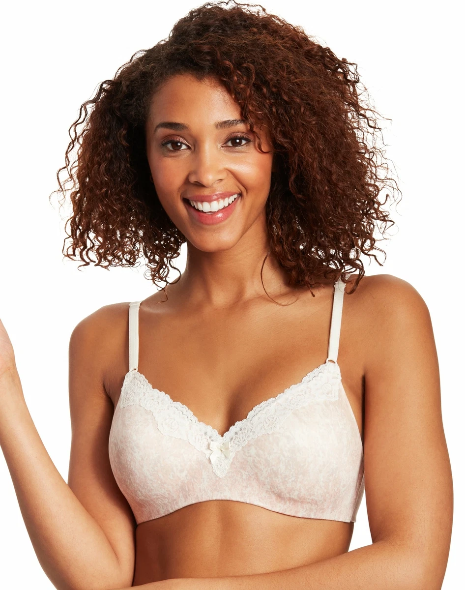 No Wire Bra Maidenform Comfort Devotion Demi Coverage With Lift 09456 Free  32-38