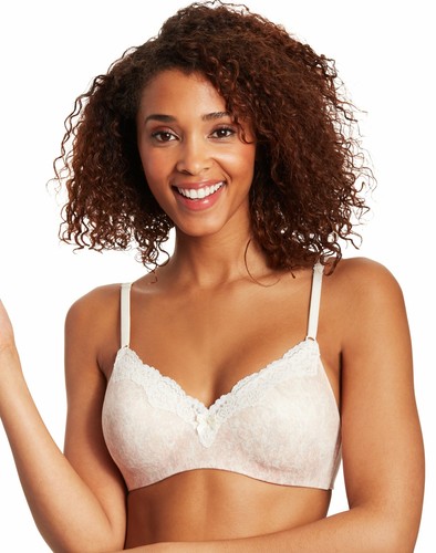 No Wire Bra Maidenform Comfort Devotion Demi Coverage With Lift 09456 Free 32-38 - Afbeelding 1 van 12