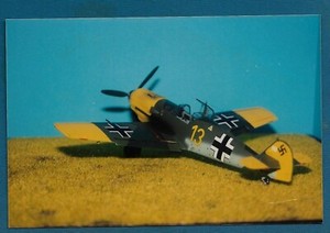 German Airplane Air Force WW2, model airplane photo 1990s !
