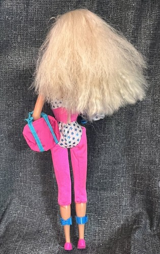 BARBIE And The ALL STARS Doll Mattel Aerobics Party Star.Some Accessories.Flaws - Picture 3 of 17