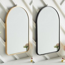 Slim Metal Frame Wall Mirror Living Room Bathroom Hallway Vanity Makeup Mirrors