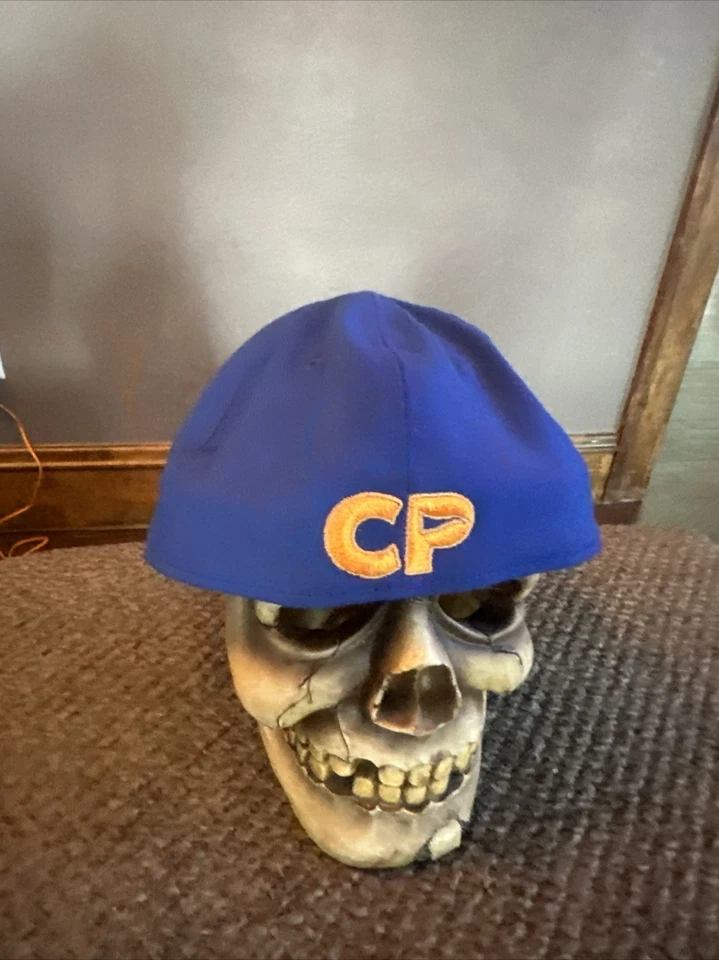 Cedar Point Maverick Sombrero Azul Raro Ajustado Grande-XL Rollercaoster Caballo Foto 3 de 4