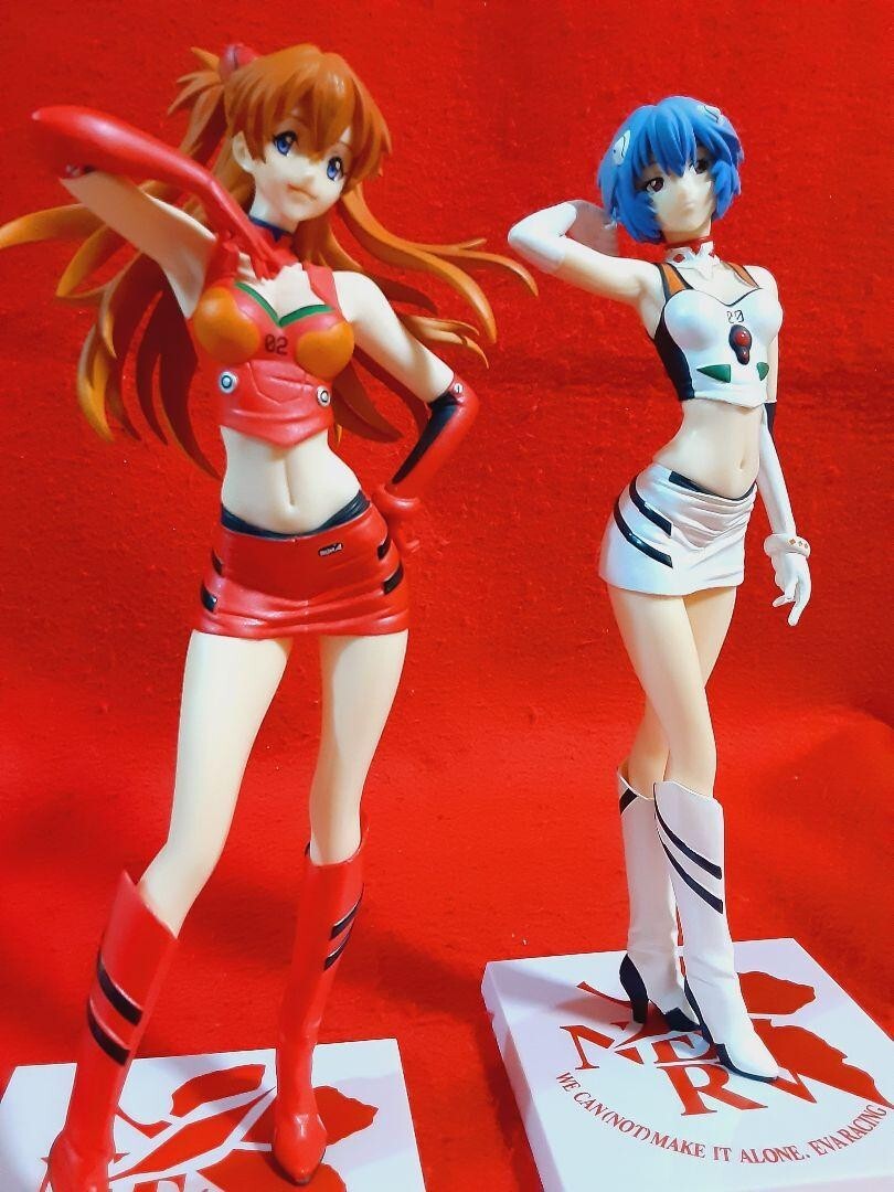 SEGA Evangelion Race Queen Figure Asuka & Rei Limited Edition 2