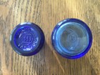 VTG Cobalt Blue Vicks + ANTIQUE AQUA Misc Bottle Glass LOT 15 PCS. BROMO SELTZER — photo 9