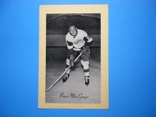 1944/64 BEEHIVE SYRUP GROUP 2 HOCKEY PHOTO BRUCE MACGREGOR SHARP!! BEE HIVE