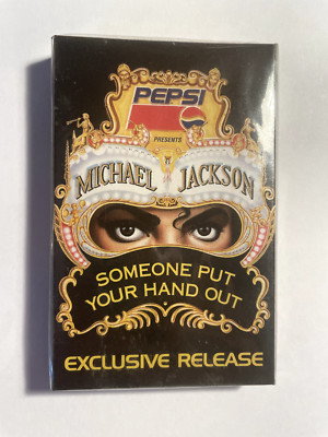 Michael Jackson - Someone Put Your Hand Out 1992 Promo MC Kassette Pepsi NEU