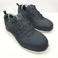 Reebok Print Work Ultk Womens Sz 8.5 Black Safety Work Shoes ASTM F2413 Mens 6.5