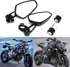 COPPIA SPECCHIETTI RETROVISORI MANUBRIO PER MONSTER 696 MOTO/SCOOTER COMPATIBILE