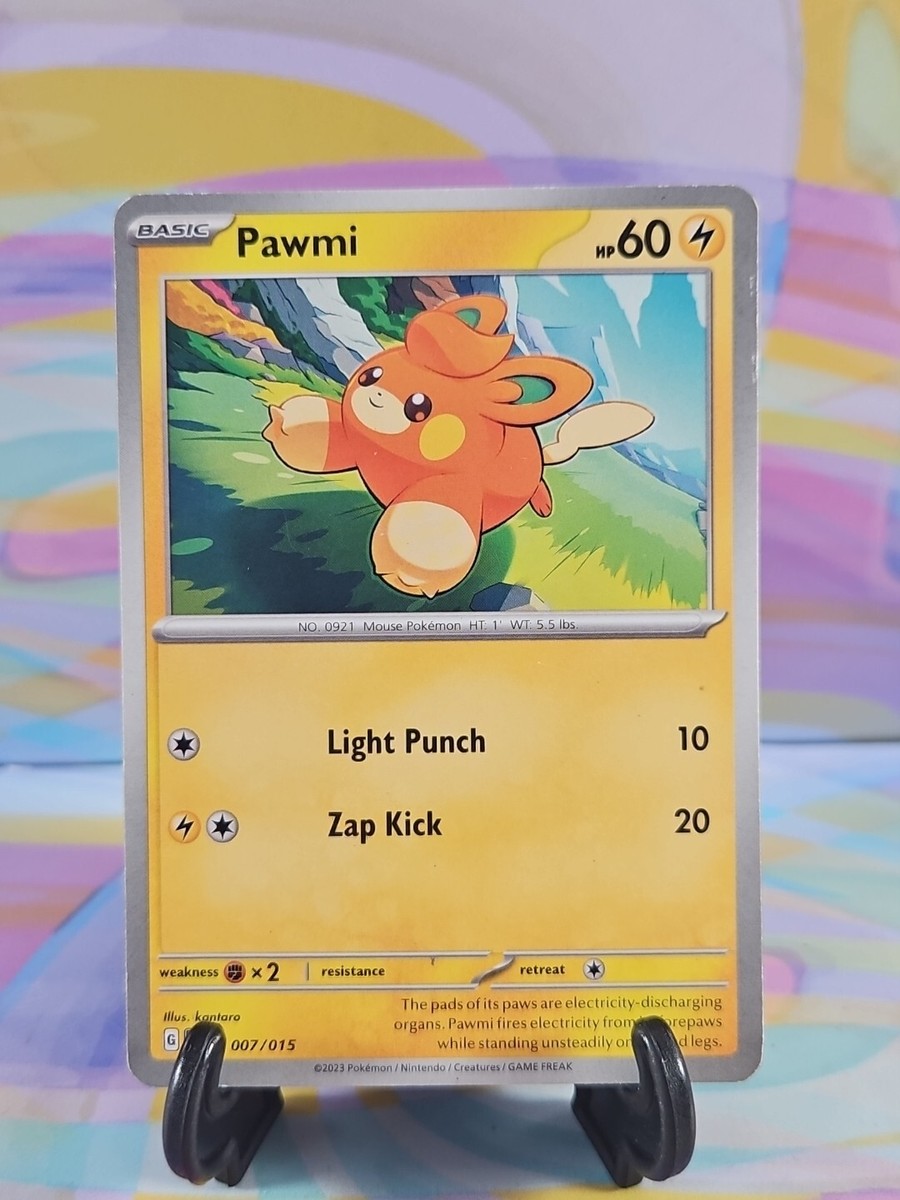Pokemon TCG 2023 McDonalds Promo Card | Pawmi 007/015 | eBay