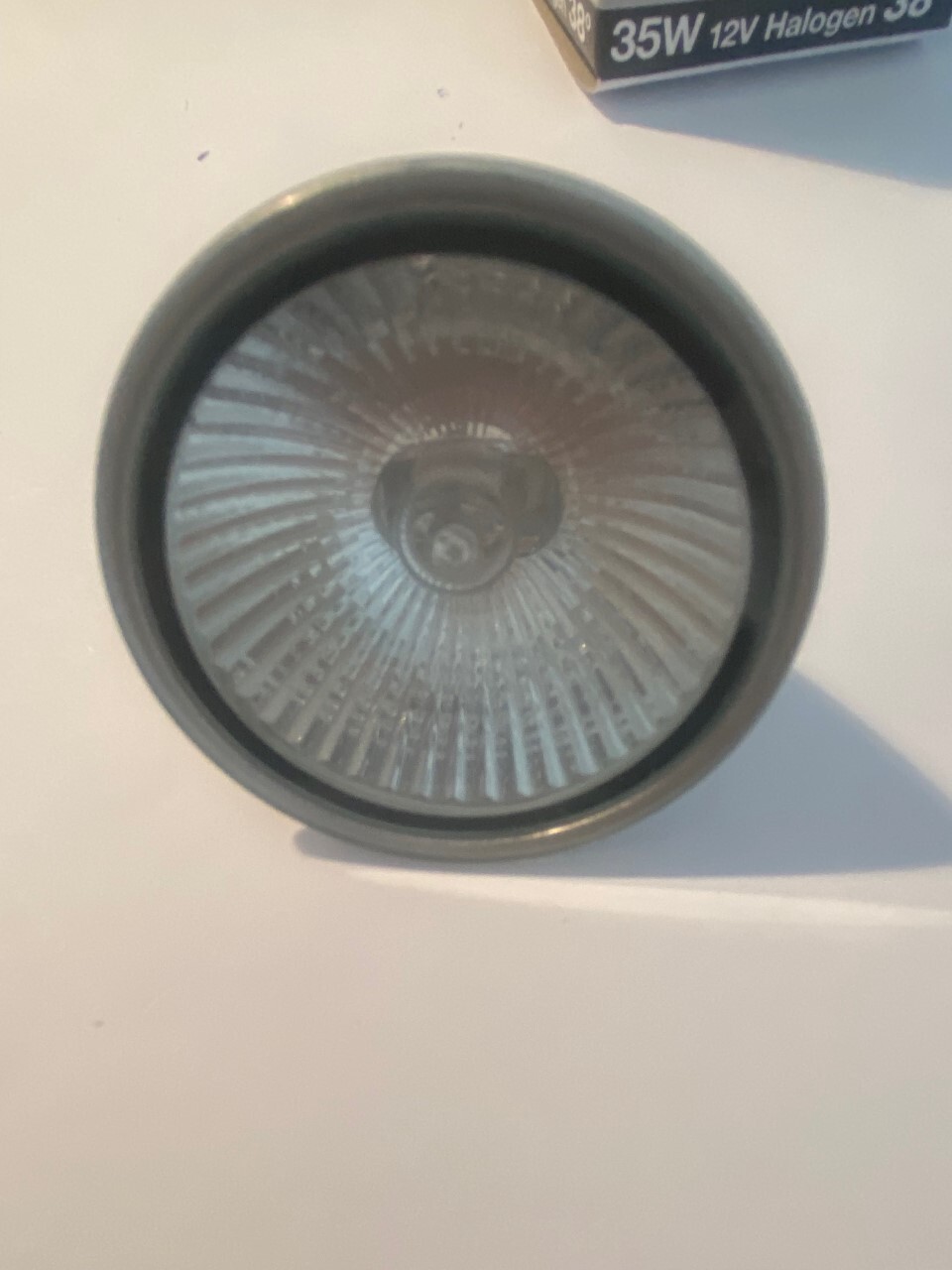 10 X Nelson 35W 12V Halogen Lamps MR16 GU5.3 Light Lamp Bulb Glass