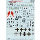 Decal 1:72 Messerschmitt Bf 110 Night Fighter & Interceptor Print Scale 72-169