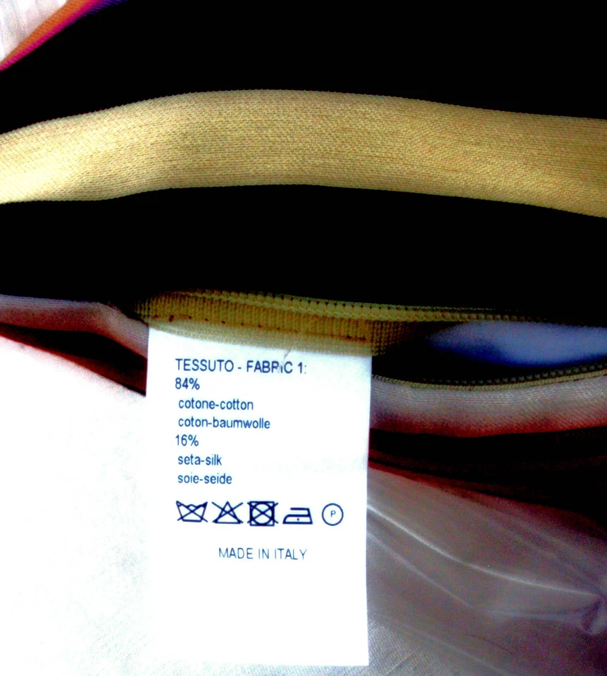 ДОМАШНИЙ ЧЕХОЛ-ПОДУШКА MISSONI 16% ШЕЛК 84% ХЛОПОК 60x60 см 24x24 дюйма abt LAUSANNE T59 - Изображение 2 из 4