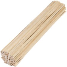 100 x Wooden Cotton Candy Floss Sticks High Quality 11" (280mm)