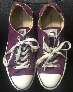 plum purple converse