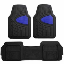 Heavy Duty Tall Channel Rubber Floor Mats Universal For Auto Car Suv Van