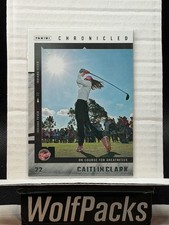 2025 Panini Caitlin Clark Chronicled - WNBA Caitlin Clark #52