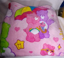 CARE BEARS Plush Throw 50" x 70" New