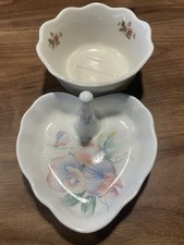 ** Aynsley Fine Bone China "Little Sweetheart" Ring Holder / Trinket Tray **