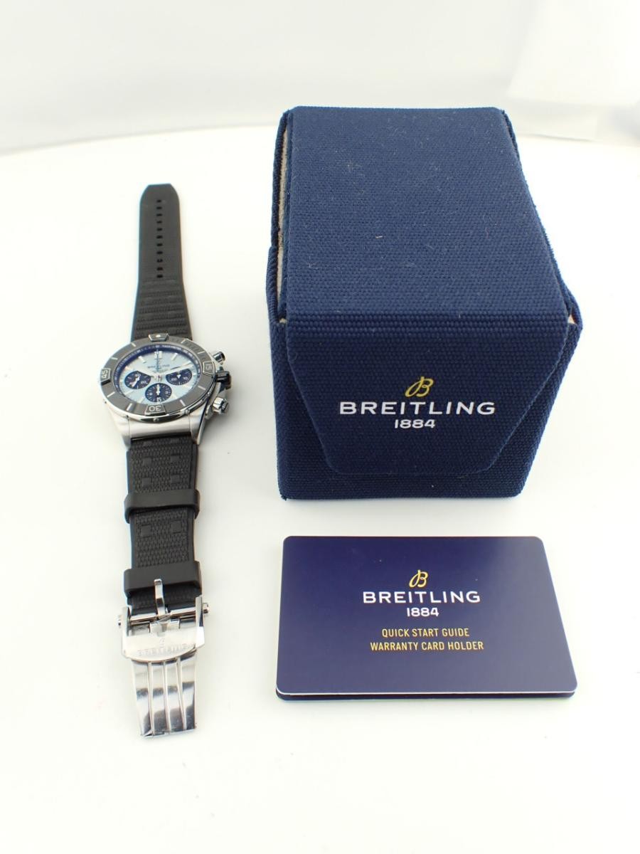Breitling Super Chronomat B01 44 Platinum Bezel PB0136251C1S1 Automatic 44mm Box