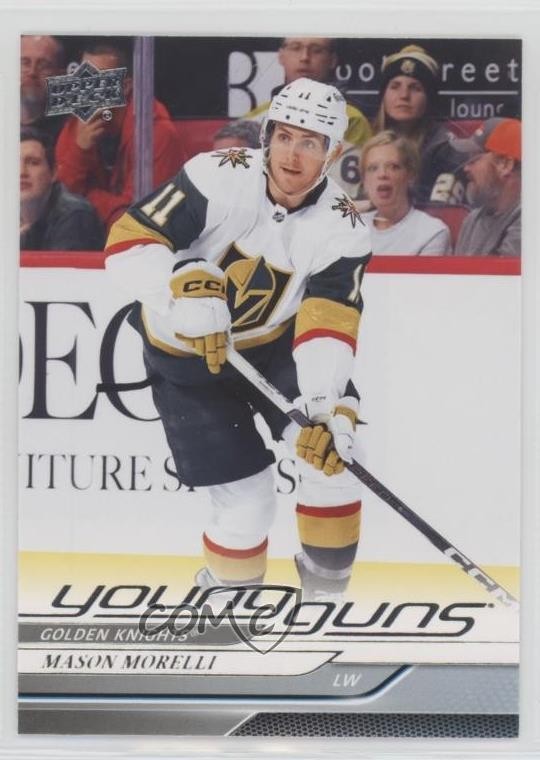 2024-25 Upper Deck Series 1 Young Guns Mason Morelli #205 18n9