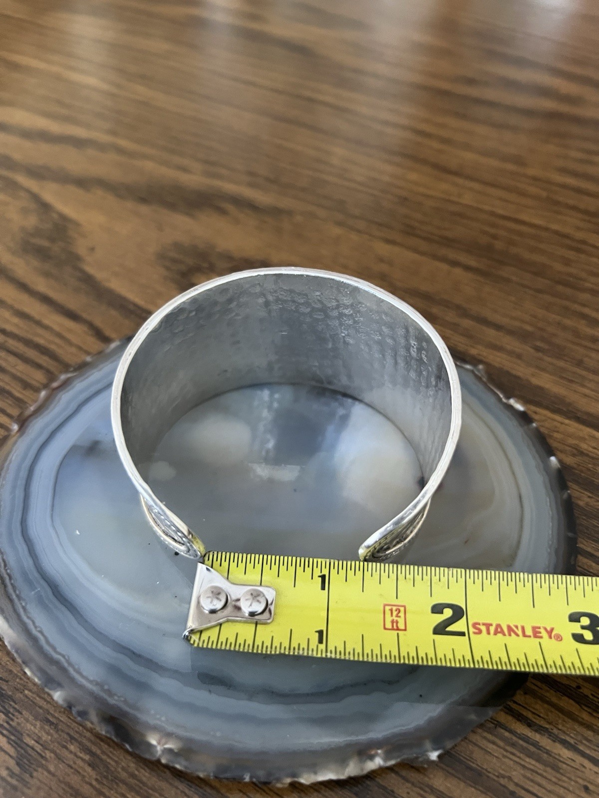 Sterling Silver 925 Dragon Cuff - image 10