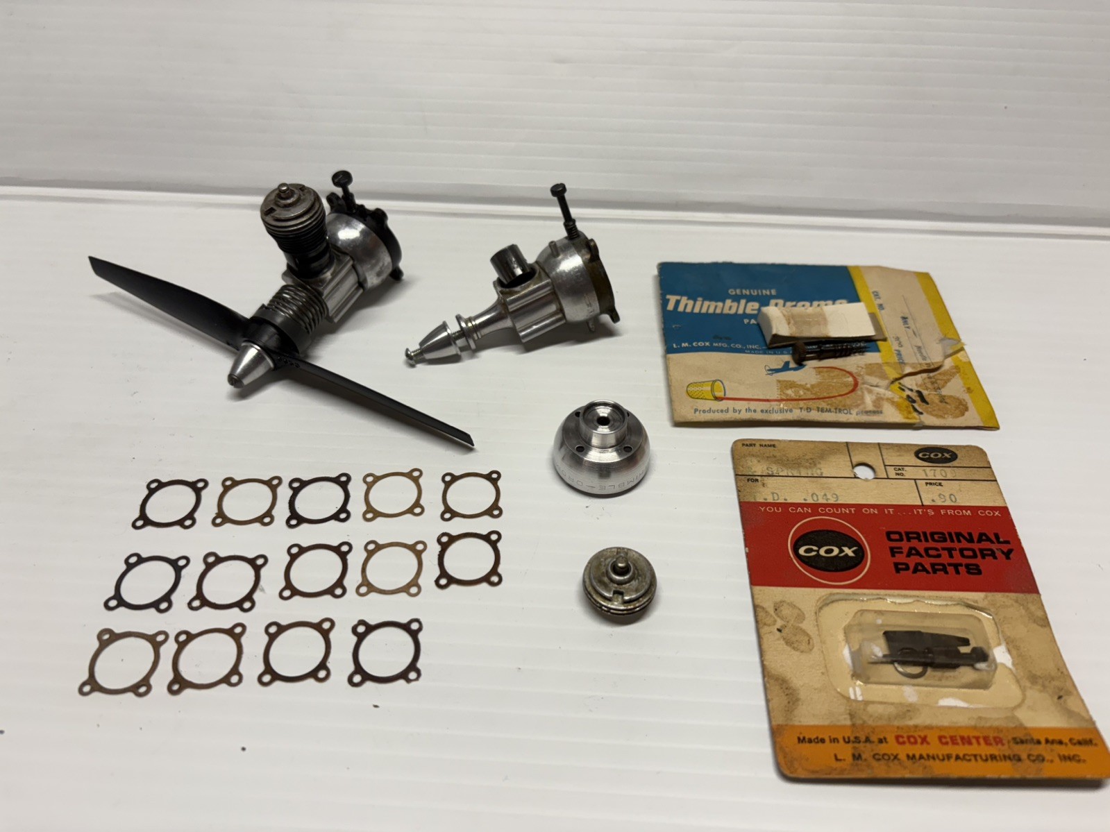 Cox .049 used engines and parts 