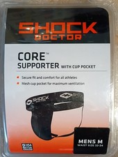 Shock Doctor Core Athletic Supporter with Cup Pocket - Black Size M "32-34"     