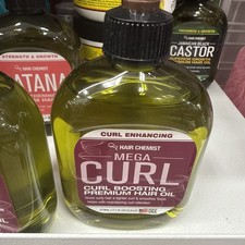 Natural Curl Boosting Hair Oil 7.1 Oz Moisturizer for Curly Frizzy Hair