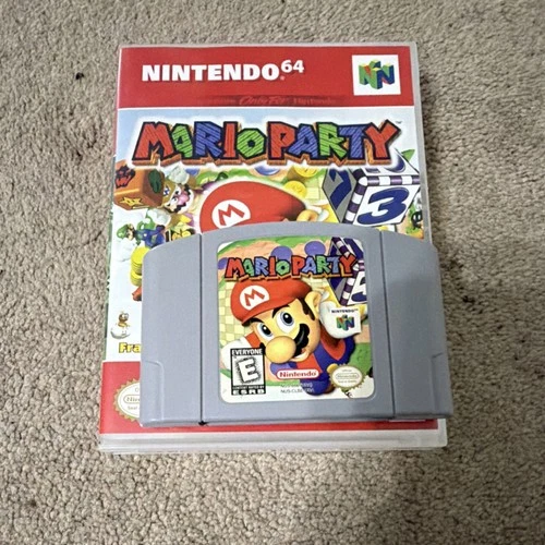 Mario Party Authentic Nintendo 64 Multiplayer no Manual NTSC-U/C 1999