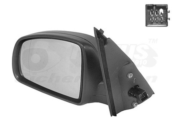 VAN Wezel AußEnspiegel Hagus 3781817 FüR Opel Meriva X03 Komplettspiegel Cdti-image