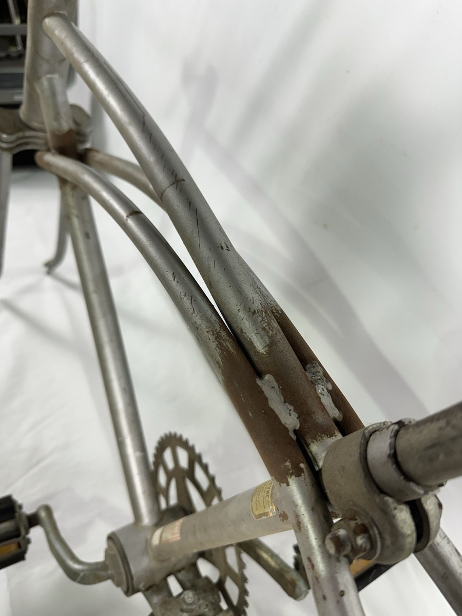 1960s AMF Roadmaster 26” Men's Cruiser Bike Frame & Fork Twin Bar