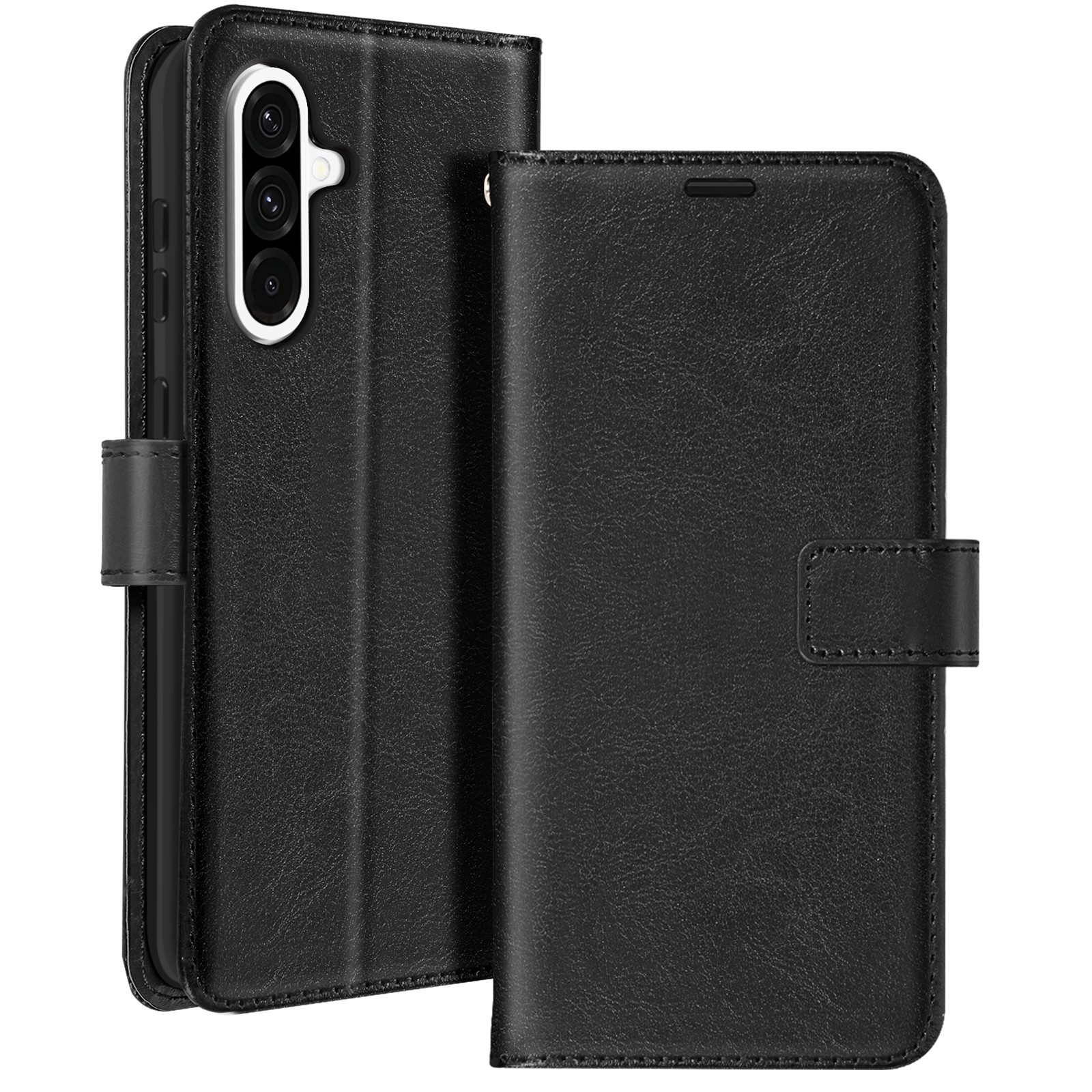 Mayaxess Étui Portefeuille Galaxy A37 avec Support Intégré Noir