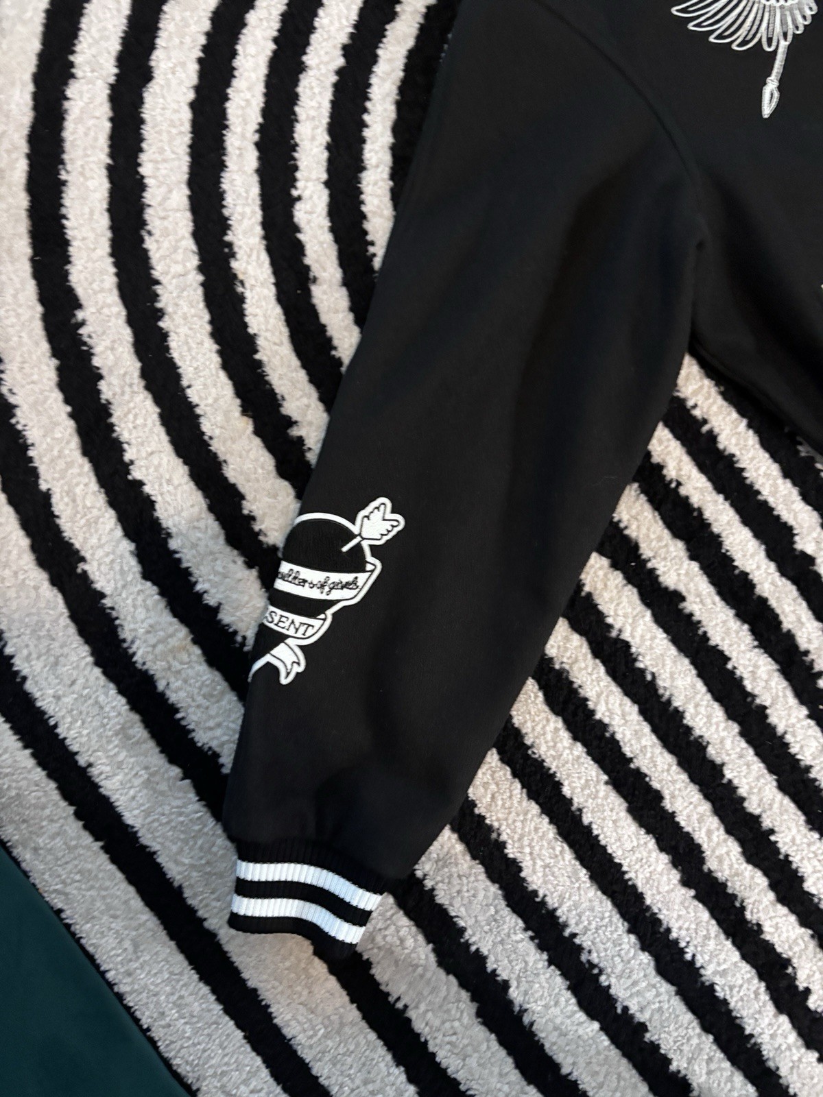 Authentic Represent Varsity Jacket Size Medium - image 7