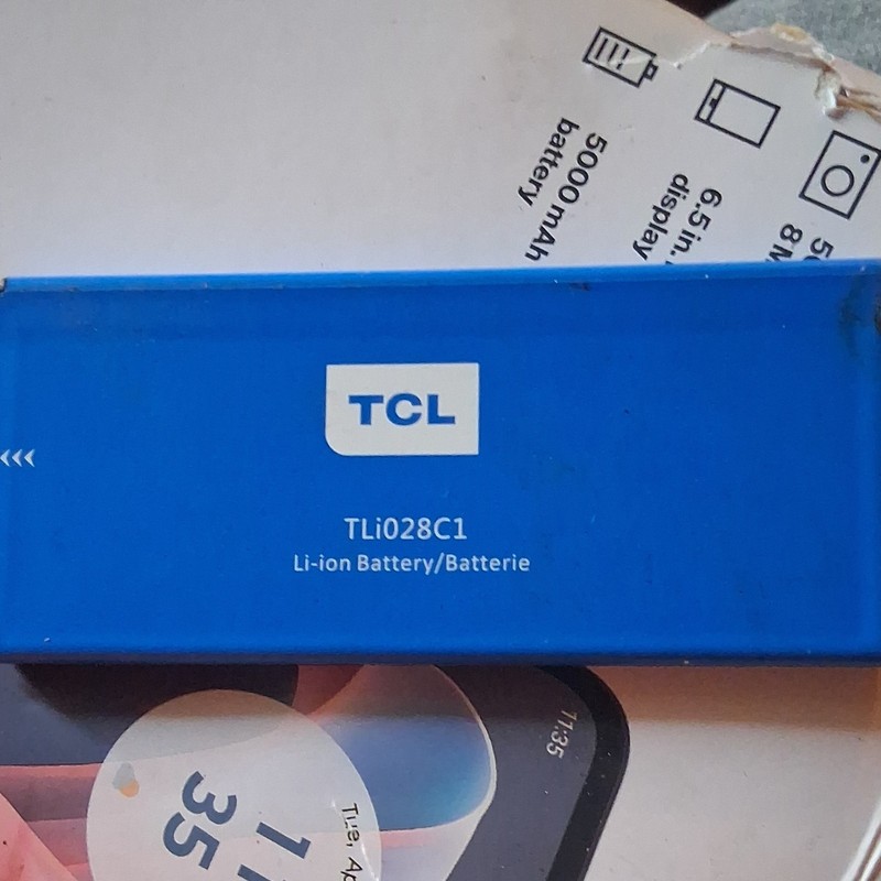 TCL TLI028C1 Internal Li-ion Battery 3000mAh DC 3.85V Blue - Battery