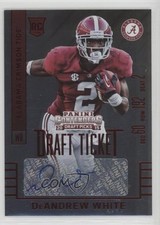 2015 Contenders Draft Picks College Ticket Red Foil DeAndrew White #271 Auto 0c2
