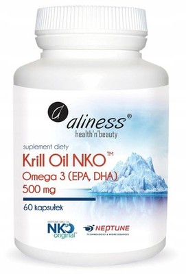 KRILL ÖL ASTAXANTHIN 500mg 60 Kapseln KRYL