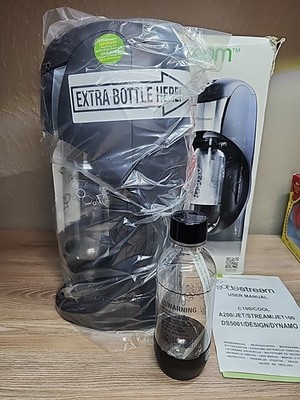 New Soda Stream Dynamo LX Black Soda Maker Machine - Open Box Unused Read Please
