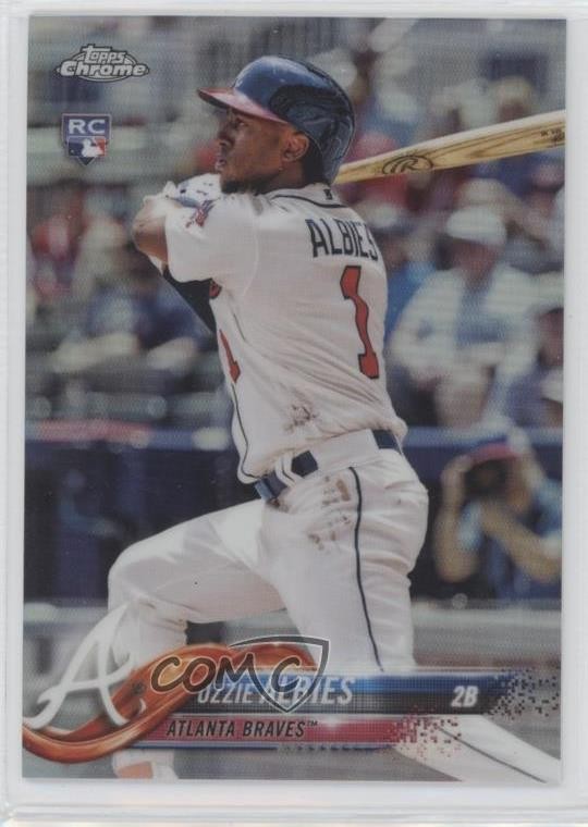 2018 Topps Chrome Update Target Exclusive Refractor /250 Ozzie Albies #HMT27 qf6