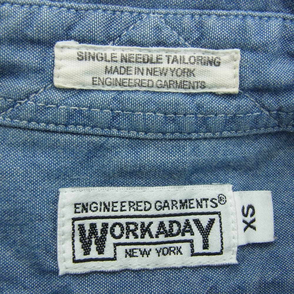 Engineered Garments WORKADAY Chambray Long Sleeve… - image 4