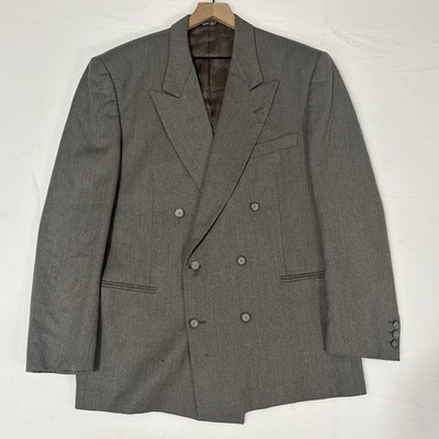 Giudice Uomo Italy Blazer 52 Men s Merino Wool Marlane Fabric Sport Coat Jacket