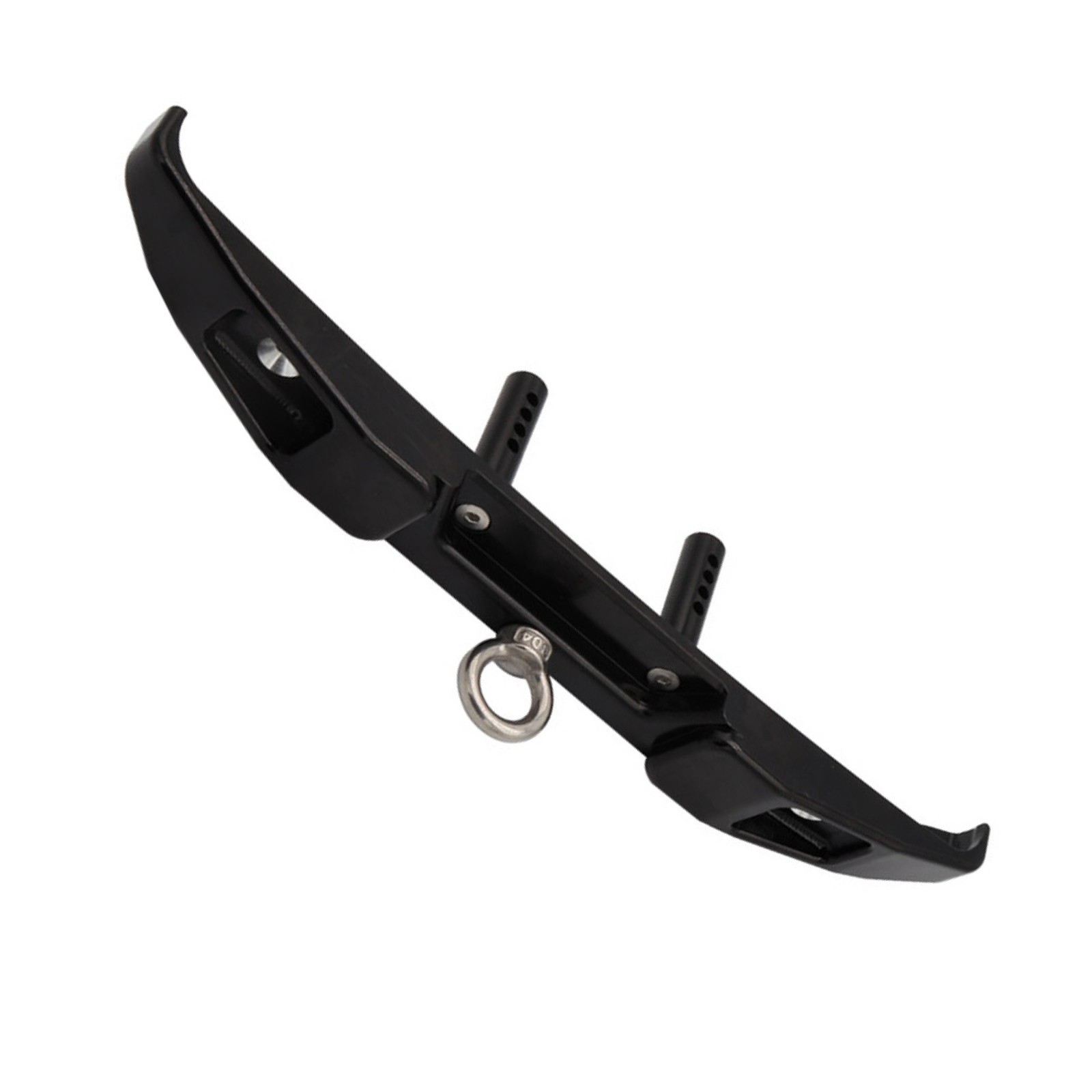 Aluminum Rear Bumper w/ Towing Hook & LED Lamp Holder for Axial SCX6 1/ ...
