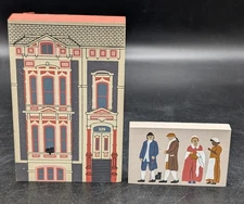 THE CAT'S MEOW "FOORMAN-MORRISON HOUSE" 1994 SERIES XII & Colonial Americans