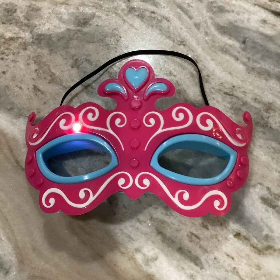 Just Pretending Dress Up Fun Girls Light Up Masquerade Mask Greenbrier  - Image 2 of 4