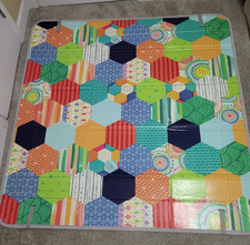 Infant / Toddler Foam Play Mat, 58" x 58", Reversible